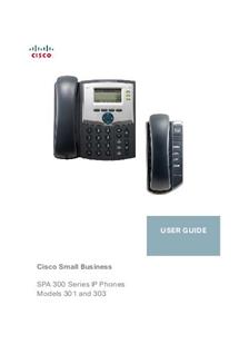 Cisco IP 301 manual. Smartphone Instructions.